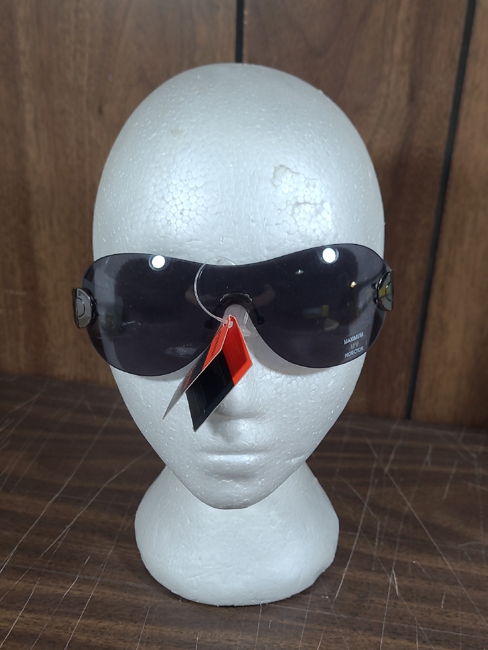 Men's Shield Sunglasses - Black Lens #13